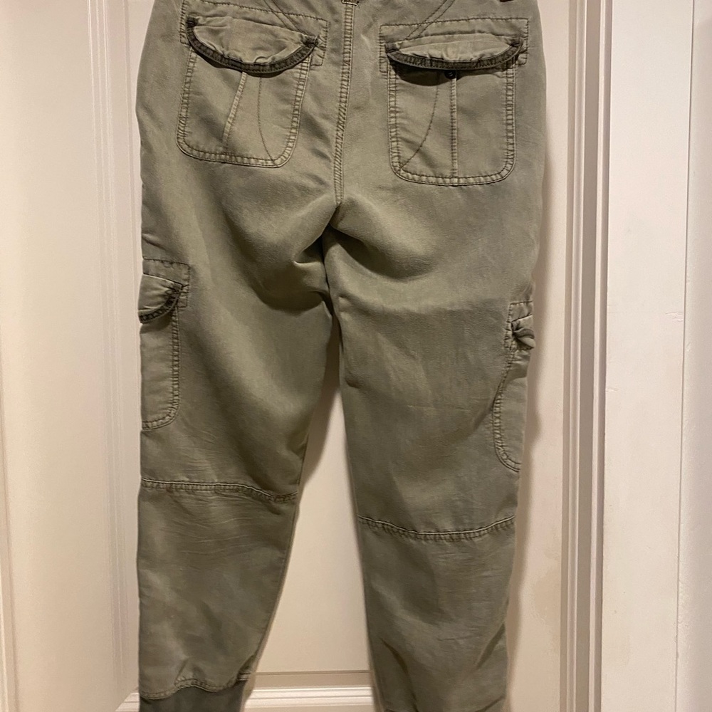 Casual Cargo pants elastic ankle